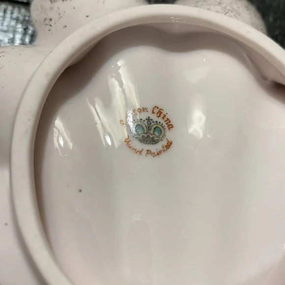 Vintage Lefton Pink Shell Trinket Dish! - Picture 3 of 5